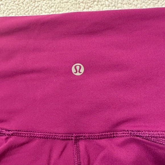 Lululemon Tranquil Tight Leggings High Rise Mesh Regal Plum Purple Pink - Picture 13 of 16